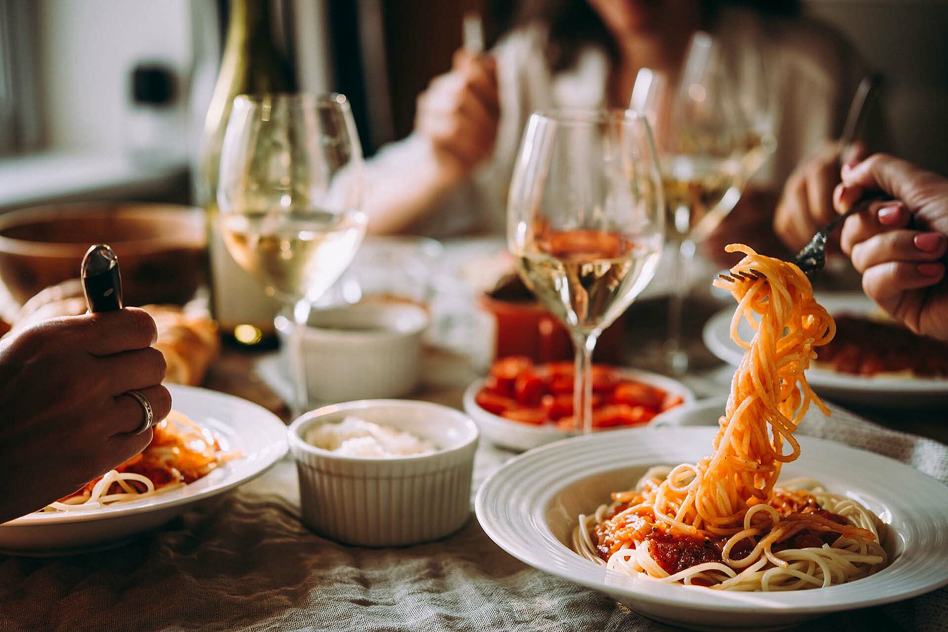 Spaghetti Essen