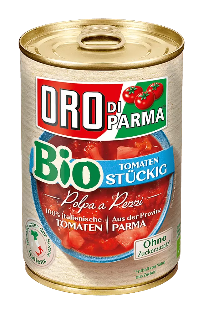 BIO stückige Tomaten von ORO di Parma