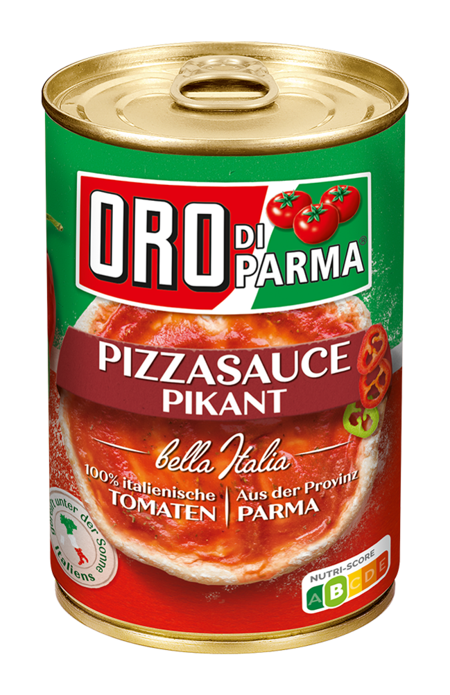 Pizzasauce Pikant von ORO di Parma 425ml