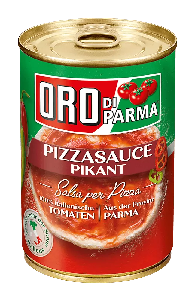 Pizzasauce Pikant von ORO di Parma 425ml