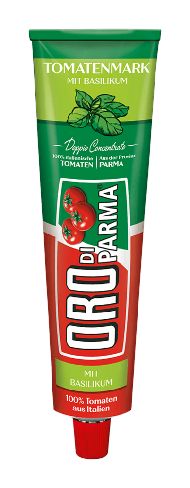 Tomato paste with basil