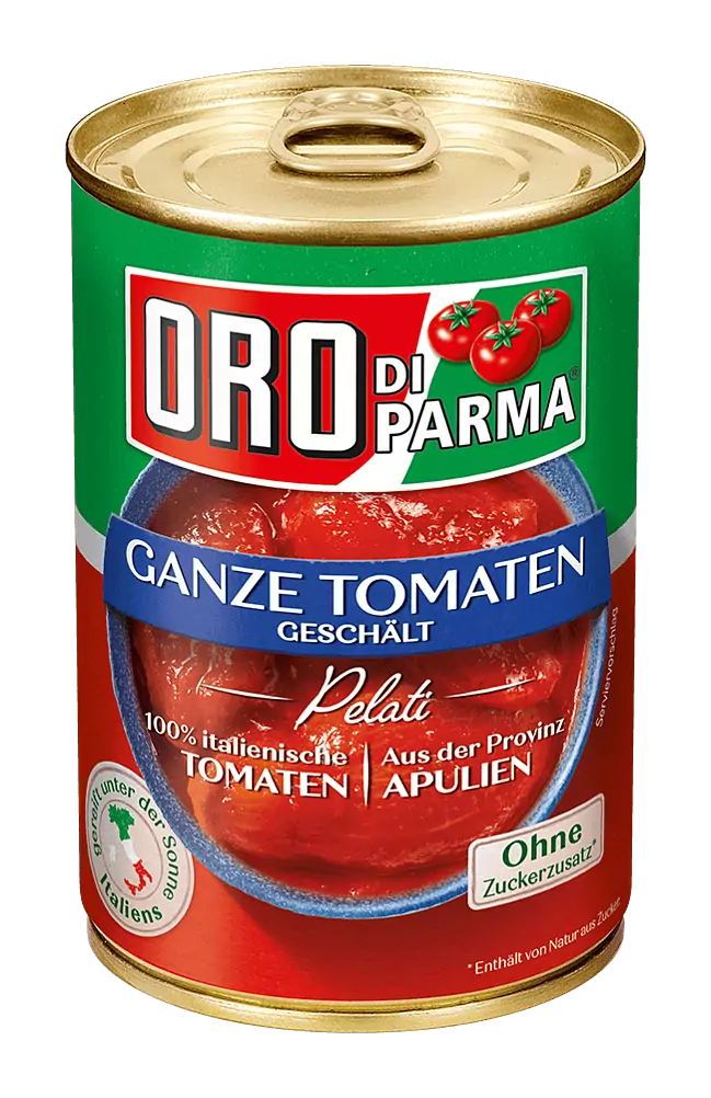 Ganze geschälte Tomaten von ORO d´Italia 425ml