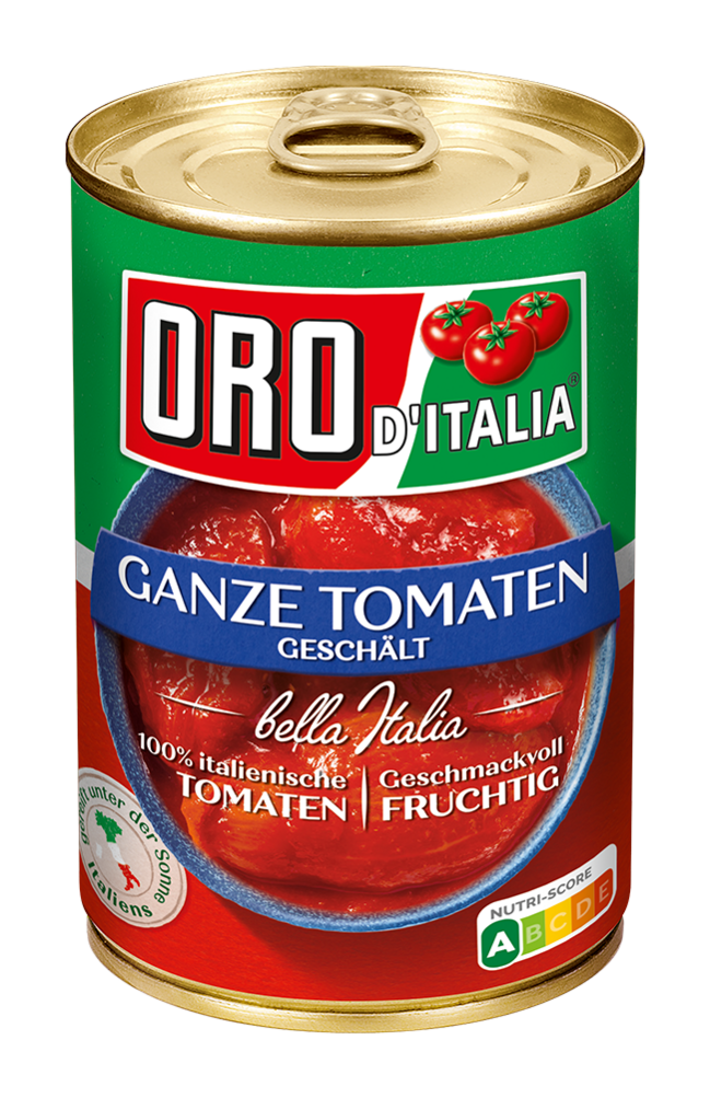 Ganze geschälte Tomaten von ORO d´Italia 425ml