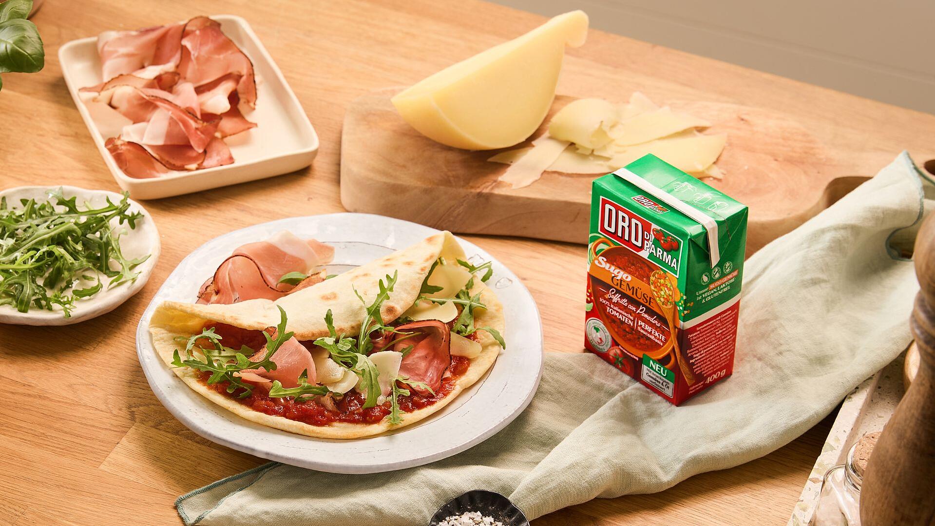 Piadina with Arugula