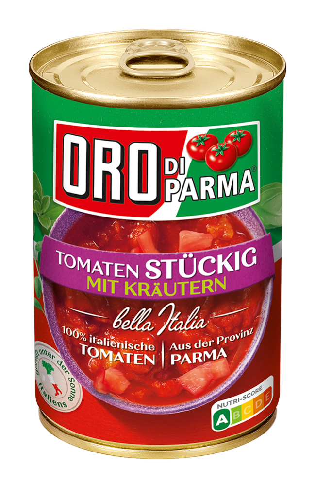 Stückige Tomaten Kräuter von ORO di Parma 425ml