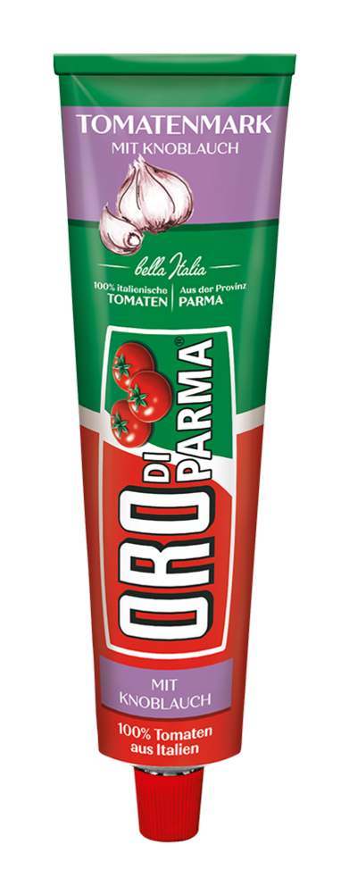 ORO di Parma Tomatenmark Knoblauch 200g 