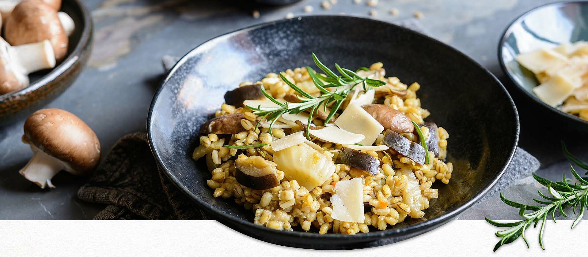 Risotto in Pfanne