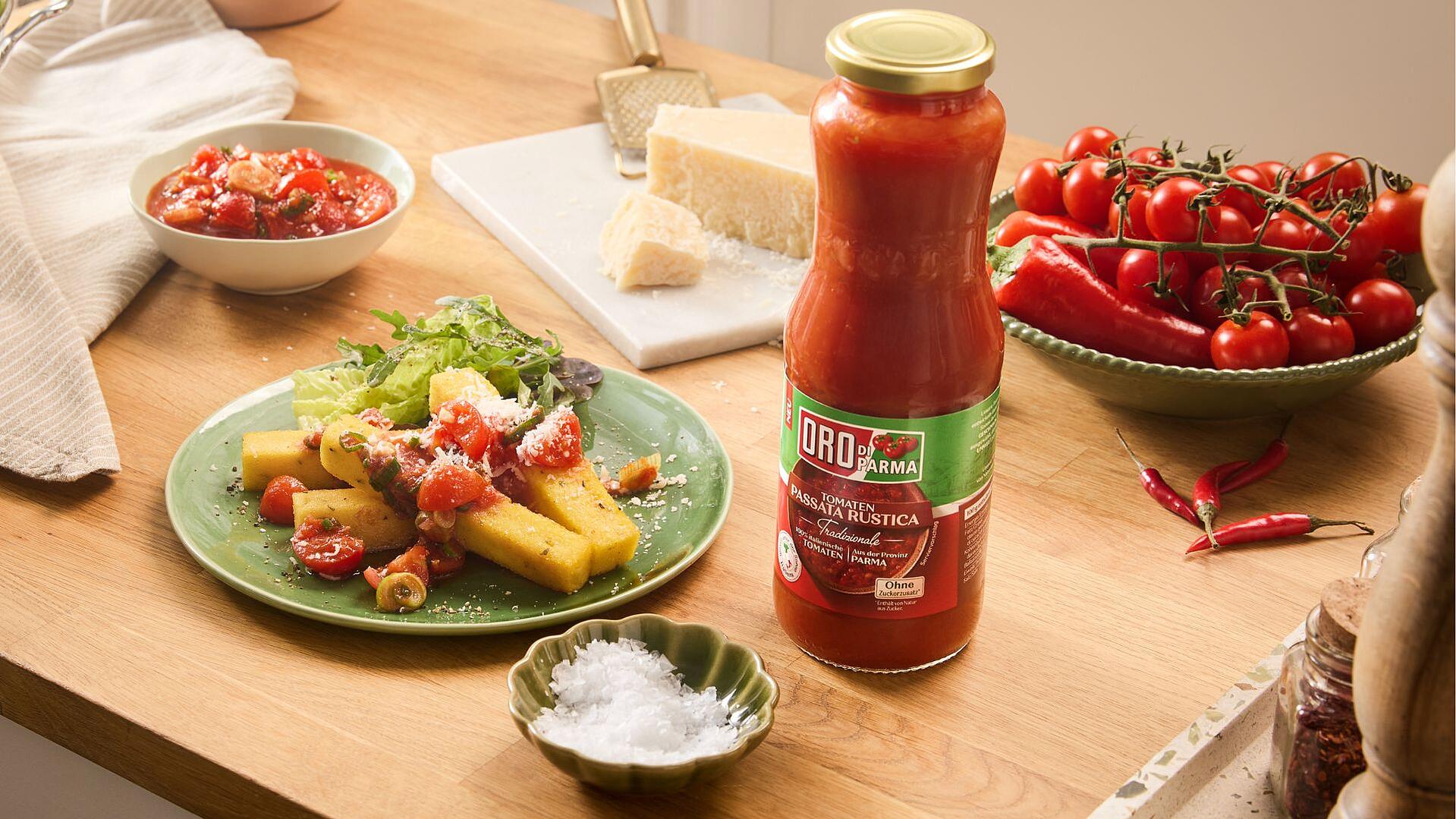 Polenta-Sticks