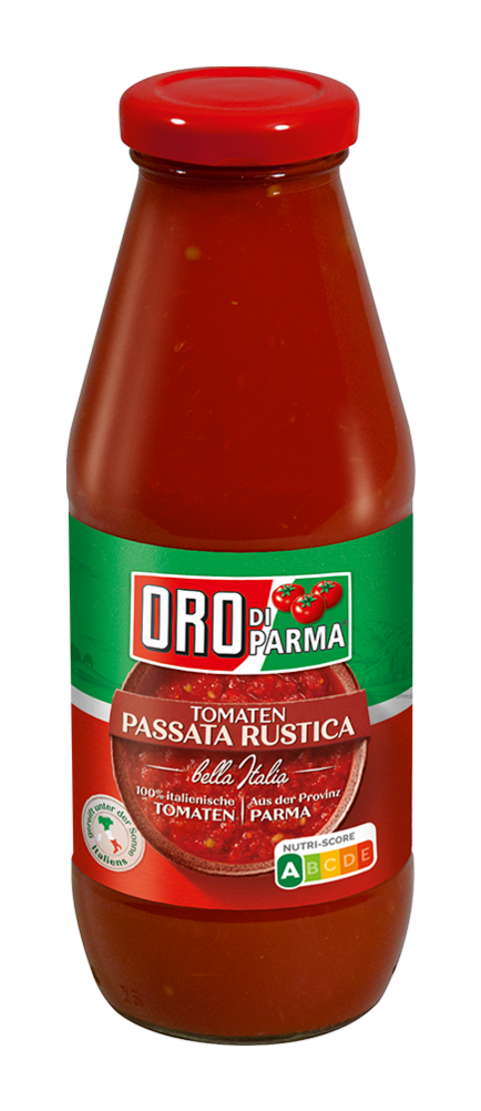 Passata Rustica in Glasflasche von ORO di Parma 400ml
