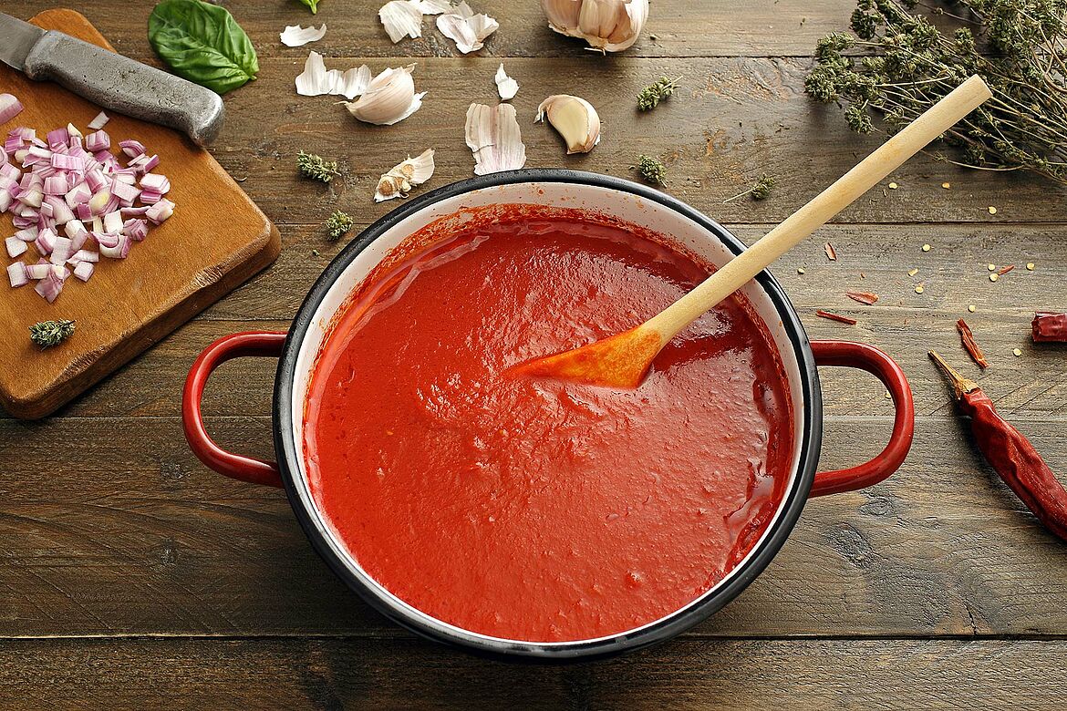 Italienische Tomatensauce selber machen | ORO di Parma