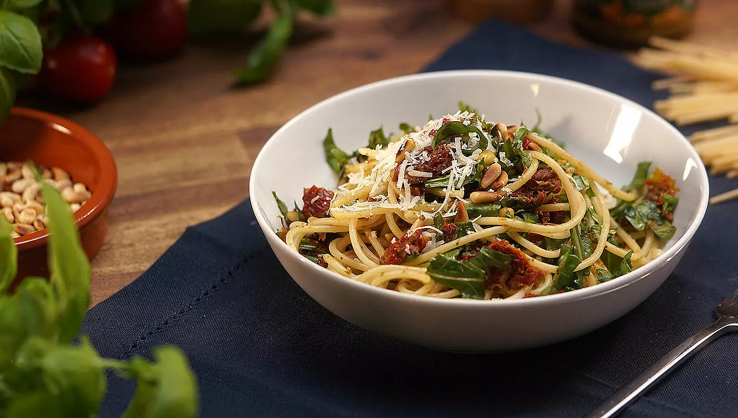 Italienischer Spaghettisalat