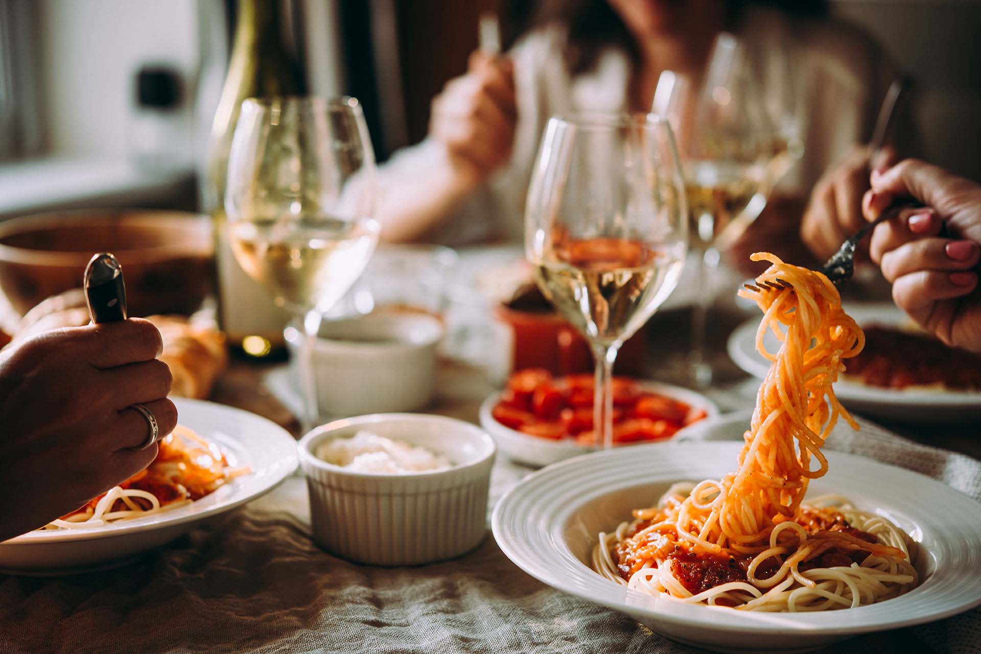 Spaghetti Essen
