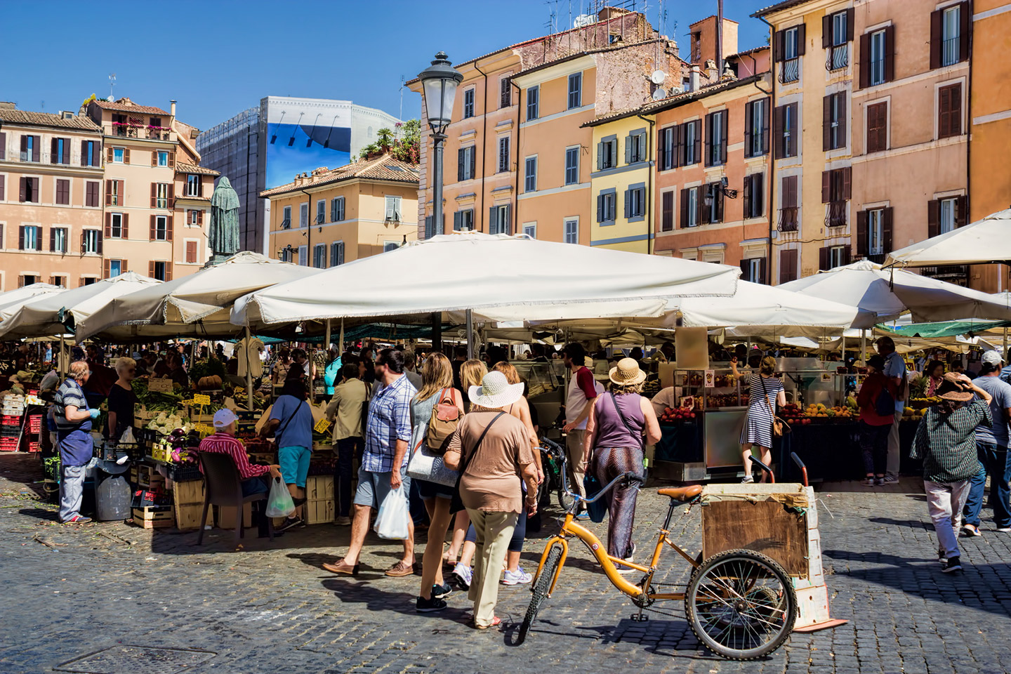 Marktstände in Italien