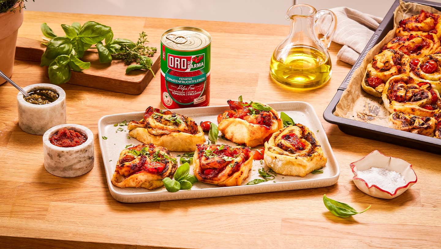 Rezept für Tomatenschnecken italienisch | ORO di Parma