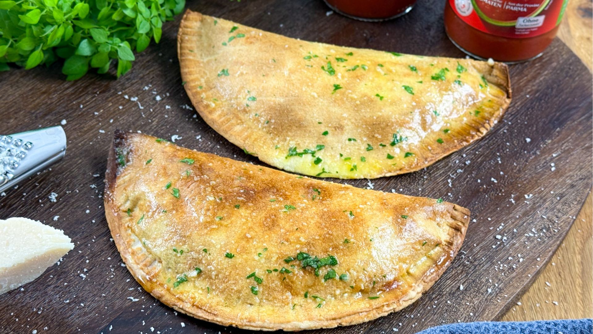 Wrap-Calzone Airfryer mit ORO di Parma Rezept