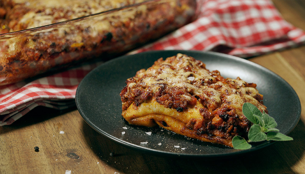 Rezept für Pfannkuchen mit Sauce Bolognese | ORO di Parma